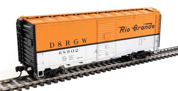 HO D&RGW 客車　5両セット Walthers 910-2731 40' AAR Boxcar D&RGW Denver & Rio Grande Western