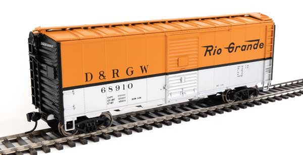 Walthers 910-2732 40' AAR Boxcar D&RGW Denver & Rio Grande Western #68910 HO Scale