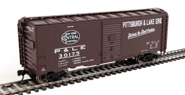 Walthers 910-2736 40' AAR Boxcar P&LE New York Central - Pittsburgh & Lake Erie #30175 HO Scale