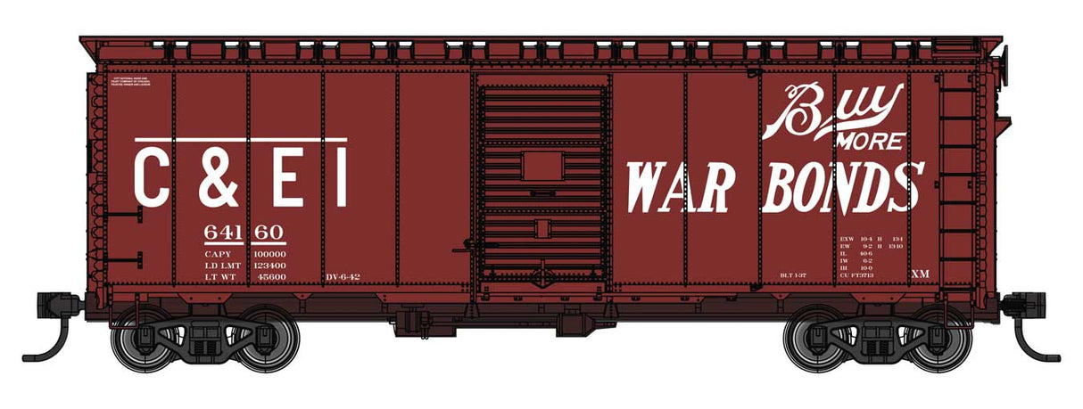 Image for 910-2745 40' 37 AAR Bcr CEI 64160