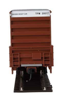 Walthers 910-2966 60' High Cube Plate F Boxcar TFM - Transportacion Ferroviaria de Mexico #20017 HO Scale