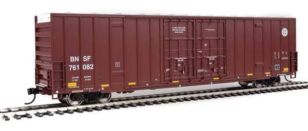 Walthers 910-2982 60' High Cube Plate F Boxcar BNSF #761082 HO Scale