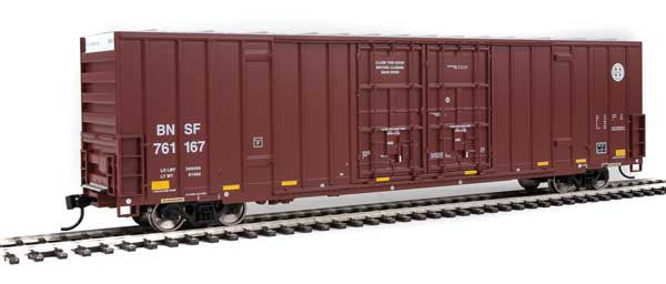 Walthers 910-2983 60' High Cube Plate F Boxcar BNSF #761167 HO Scale