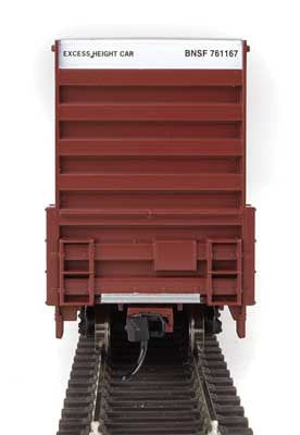 Walthers 910-2983 60' High Cube Plate F Boxcar BNSF #761167 HO