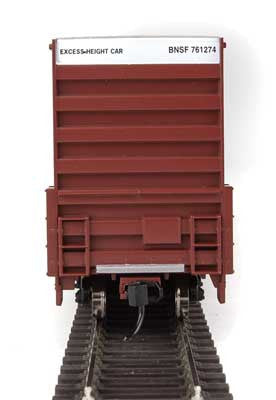 Walthers 910-2984 60' High Cube Plate F Boxcar BNSF #761274 HO Scale