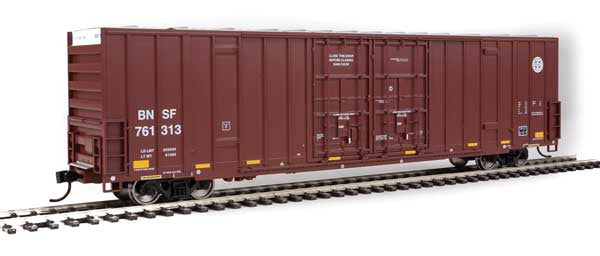 Walthers 910-2985 60' High Cube Plate F Boxcar BNSF #761313 HO Scale