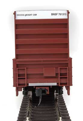 Walthers 910-2985 60' High Cube Plate F Boxcar BNSF #761313 HO Scale