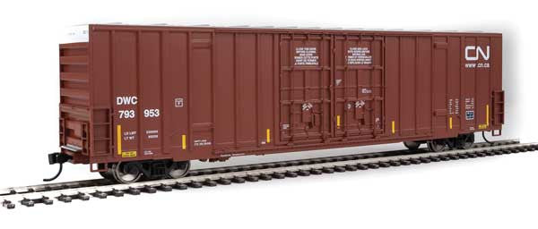 Walthers 910-2986 60' High Cube Plate F Boxcar DWC - CN Canadian National #793953 HO Scale