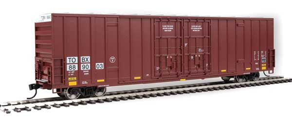 Walthers 910-3002 60' High Cube Plate F Boxcar TTX - TBOX #889003 HO Scale