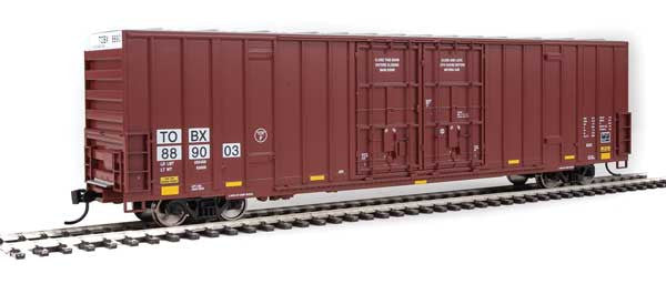 Walthers 910-3002 60' High Cube Plate F Boxcar TTX - TBOX #889003 HO Scale