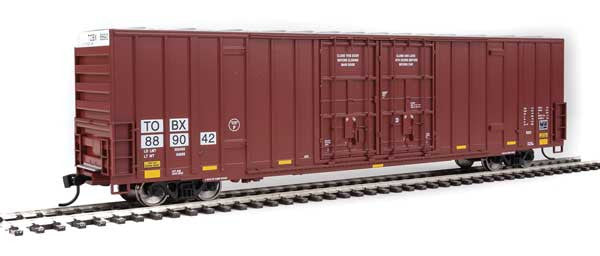 Walthers 910-3004 60' High Cube Plate F Boxcar TTX - TBOX #889042 HO Scale