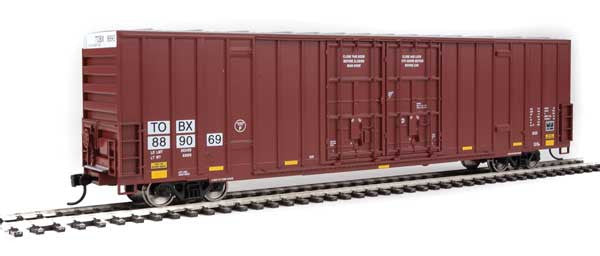 Walthers 910-3005 60' High Cube Plate F Boxcar TTX - TBOX #889069 HO Scale