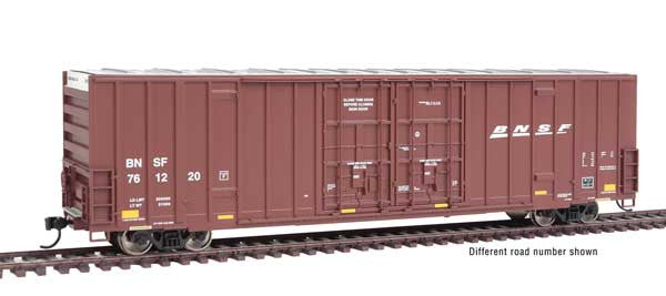 Walthers 910-3007 60' HC High Cube Plate F Boxcar BNSF #761247 HO Scale