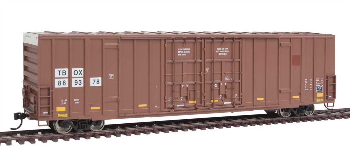 Walthers 910-3022 60' HC High Cube Plate F Boxcar TBOX #889378 HO Scale