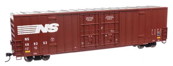 Walthers 910-3033 60' HC High Cube Plate F Boxcar NS Norfolk Southern #469353 HO Scale