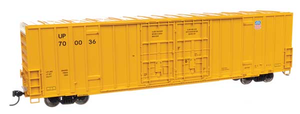 Walthers 910-3047 60' HC High Cube Plate F Boxcar UP Union Pacific #700036 HO Scale