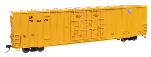 Walthers 910-3048 60' HC High Cube Plate F Boxcar UP Union Pacific #700208 HO Scale