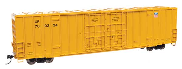 Walthers 910-3049 60' HC High Cube Plate F Boxcar UP Union Pacific #700234 HO Scale