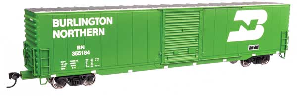 Walthers 910-3358 60' PS SD Auto Parts Boxcar BN Burlington Northern #355184 HO Scale