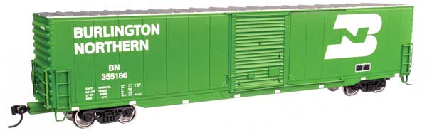 Walthers 910-3359 60' PS SD Auto Parts Boxcar BN Burlington Northern #355186 HO Scale