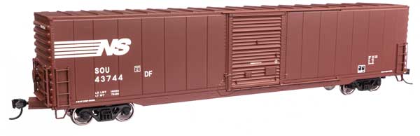 Walthers 910-3366 60' PS SD Auto Parts Boxcar Norfolk Southern SOU #43744 HO Scale