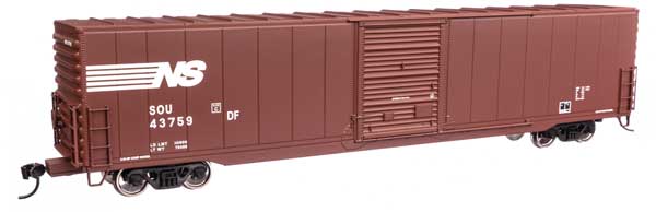 Walthers 910-3367 60' PS SD Auto Parts Boxcar Norfolk Southern SOU #43759 HO Scale