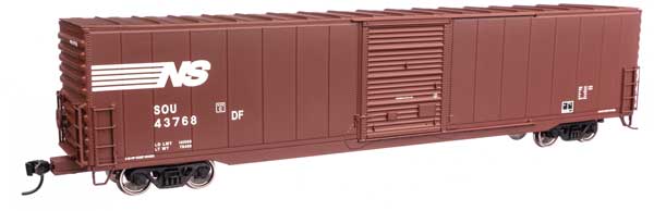 Walthers 910-3368 60' PS SD Auto Parts Boxcar Norfolk Southern SOU #43768 HO Scale