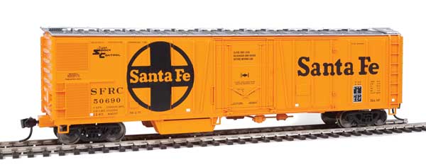 Walthers Mainline 910-3764 50' AAR Mechanical Refrigerator Car - SF - Santa Fe- #50690 HO Scale