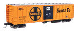 Walthers Mainline 910-3775 50' AAR Mechanical Refrigerator Car - SFRC Santa Fe #56655 HO Scale