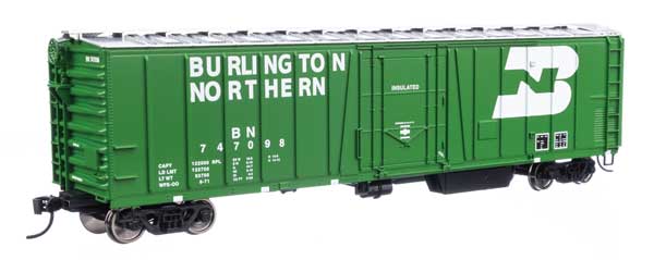 Walthers Mainline 910-3780 50' AAR Mechanical Refrigerator Car - BN Burlington Northern #747098 HO Scale