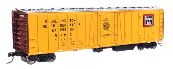 Walthers Mainline 910-3781 50' AAR Mechanical Refrigerator Car - BRMX Chicago, Burlington & Quincy #5149 HO Scale