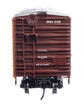 Walthers Mainline 910-3783 50' AAR Mechanical Refrigerator Car - BRMX Chicago, Burlington & Quincy #5189 HO Scale