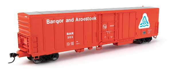 Walthers 910-3974 57' Mechanical Reefer - Bangor & Aroostook #303 HO Scale