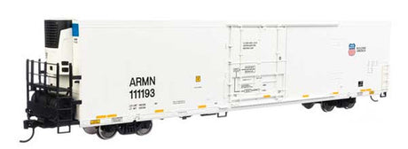 Walthers 910-4109 72' Modern Refrigerator Boxcar ARMN UP Union Pacific #111193 HO Scale