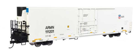 Walthers 910-4110 72' Modern Refrigerator Boxcar ARMN UP Union Pacific #111201 HO Scale