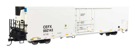 Walthers 910-4118 72' Modern Refrigerator Boxcar CIT Group/Capital Equipment Finance CEFX #992143 HO Scale