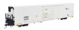 Walthers 910-4138 72' Modern Refrigerator Boxcar UP Union Pacific ARMN #111014 white, low reporting mark, high shield & slogan HO Scale