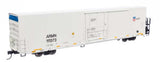 Walthers 910-4142 72' Modern Refrigerator Boxcar UP Union Pacific ARMN #111373 white, low reporting mark, high shield & slogan HO Scale