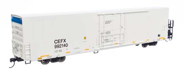 Walthers 910-4148 72' Modern Refrigerator Boxcar CIT Group/Capital Equipment Finance CEFX #992140 HO Scale