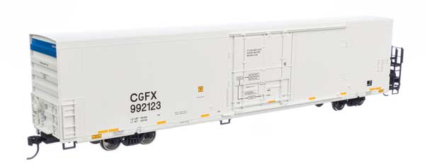 Walthers 910-4149 72' Modern Refrigerator Boxcar Cedar Grove Logistics, LLC CGFX #992123 HO Scale