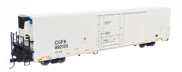 Walthers 910-4150 72' Modern Refrigerator Boxcar Cedar Grove Logistics, LLC CGFX #992133 HO Scale