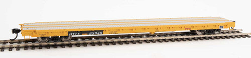 Walthers 910-5365 60' Pullman-Standard Flatcar TTX HTTX #93946 (Heavy duty loading) HO Scale