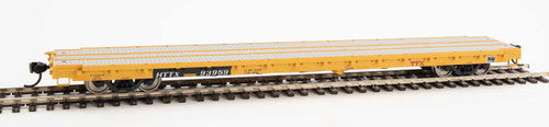 Walthers 910-5366 60' Pullman-Standard Flatcar TTX HTTX #93959 (Heavy duty loading) HO Scale