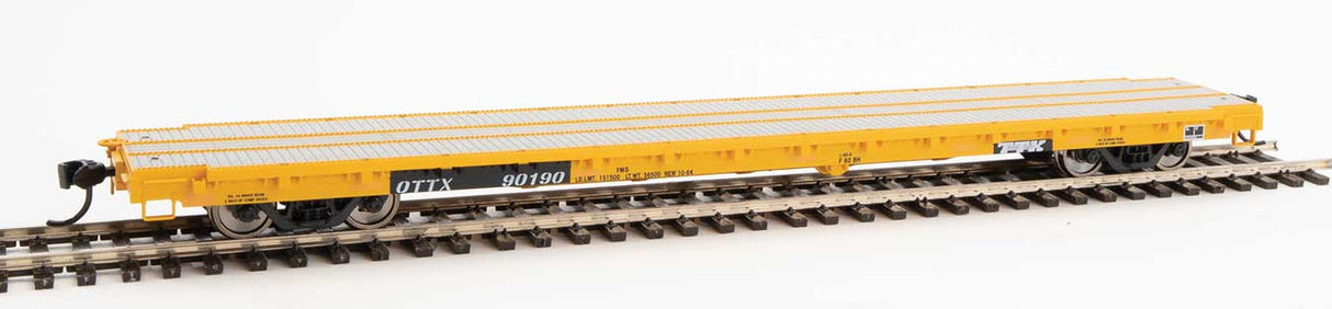 Walthers 910-5374 60' Pullman-Standard Flatcar TTX OTTX #90190 (Farm machinery service) HO Scale