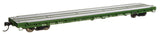 Walthers 910-5390 60' PS Flatcar BN Burlington Northern #630844 HO Scale