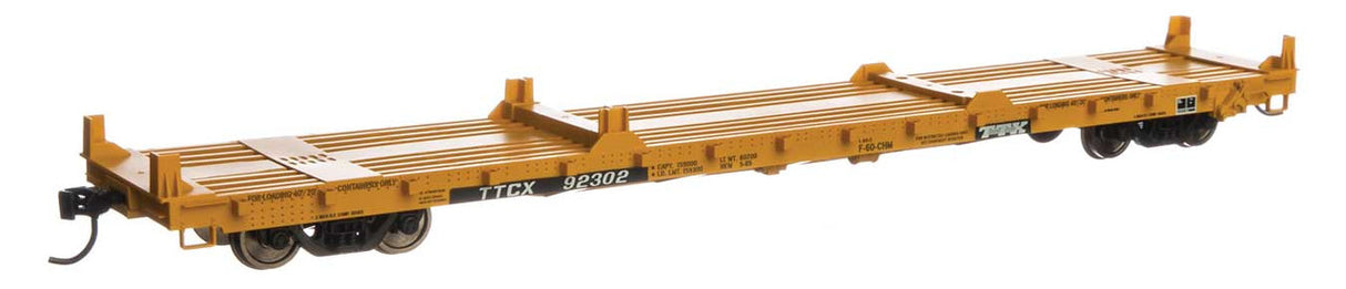 Walthers 910-5414 60' PS Flatcar TTCX #92340 HO Scale