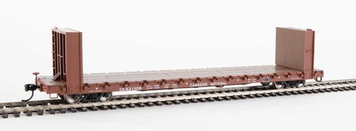 Walthers 910-5803 60' Pullman-Standard Bulkhead Flatcar (48' IL) CN - Canadian National #621308 HO Scale