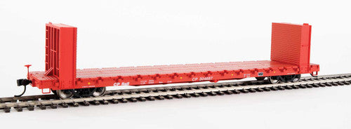 Walthers 910-5806 60' Pullman-Standard Bulkhead Flatcar (48' IL) CP - Canadian Pacific #304667 HO Scale