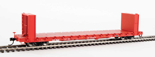 Walthers 910-5807 60' Pullman-Standard Bulkhead Flatcar (48' IL) CP - Canadian Pacific #304670 HO Scale