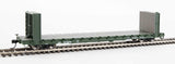 Walthers 910-5809 60' Pullman-Standard Bulkhead Flatcar (48' IL) IHB - Indiana Harbor Belt #819002 HO Scale